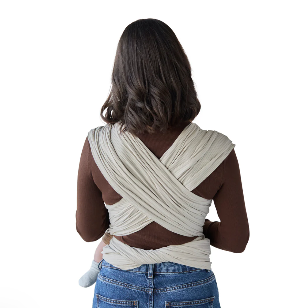 Bärsjal av ekologisk bomull - manchestertyg