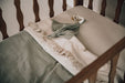 Koeka Flat Sheet And Fitted Sheet Set - Ruffle Faro  - Hola BB