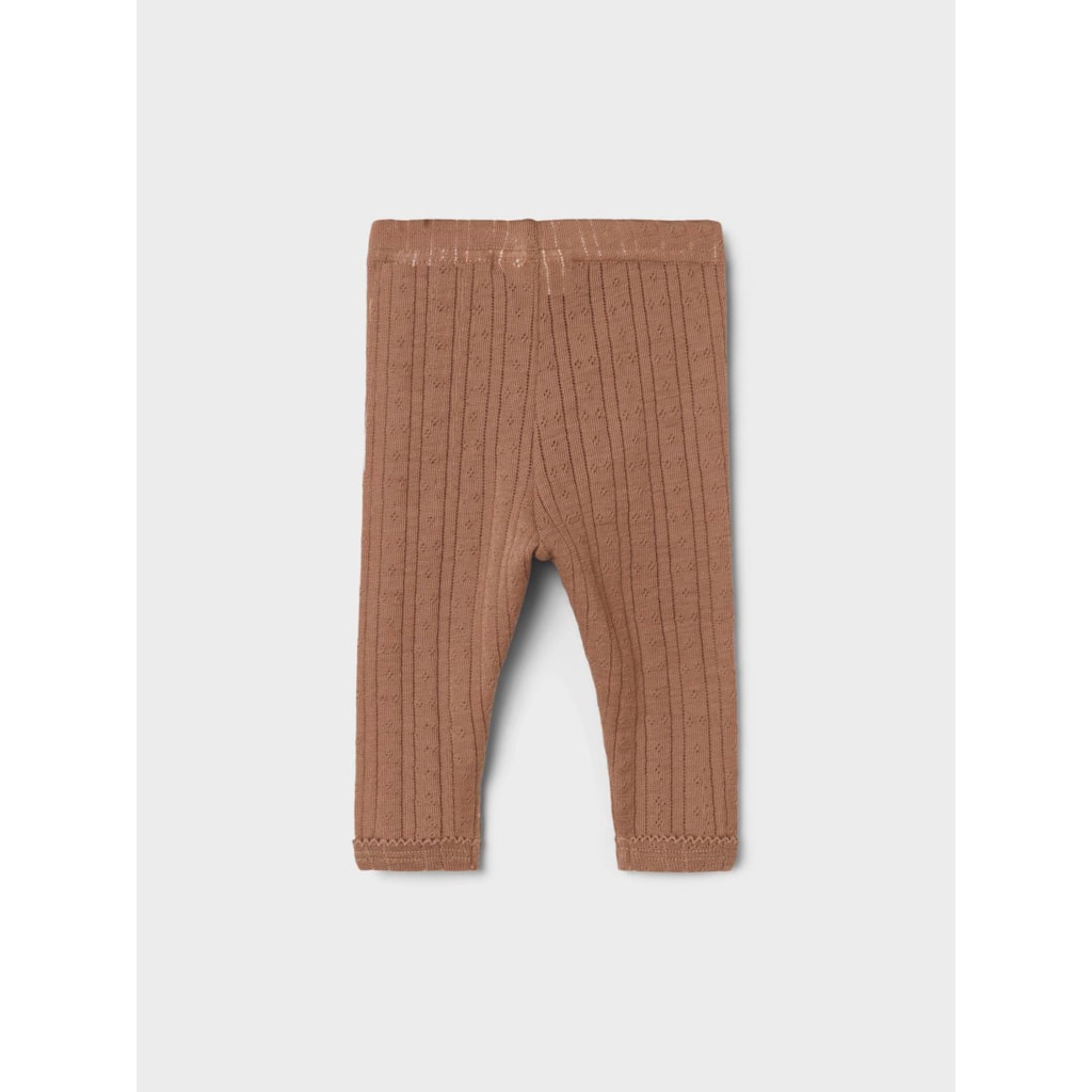 Lil' Atelier Naima Wool Leggings - Beaver Fur  - Hola BB