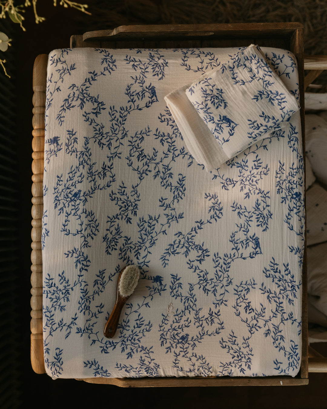 Surmatelas à langer en mousseline