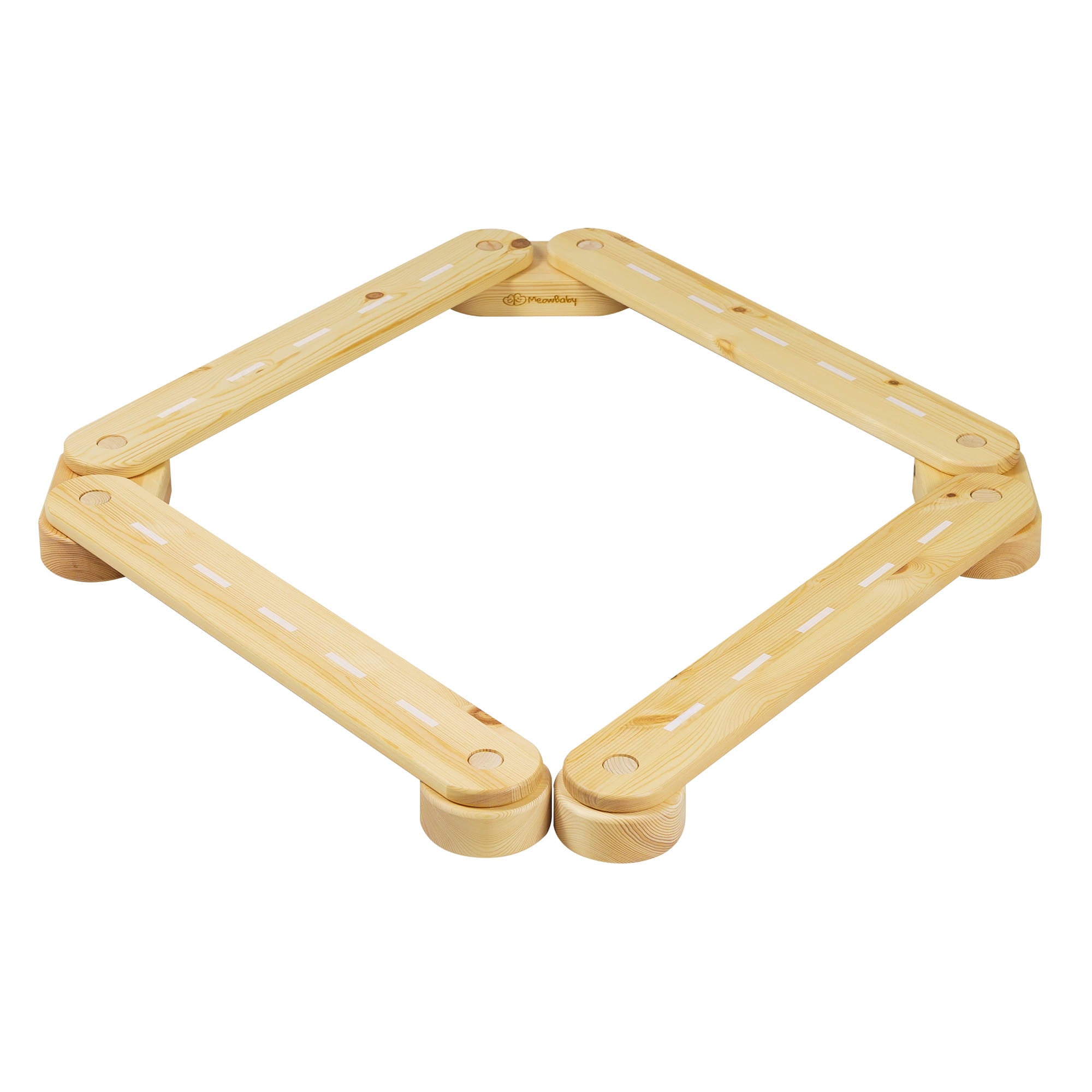 Meow Baby Montessori Wooden Balance Beam  - Hola BB