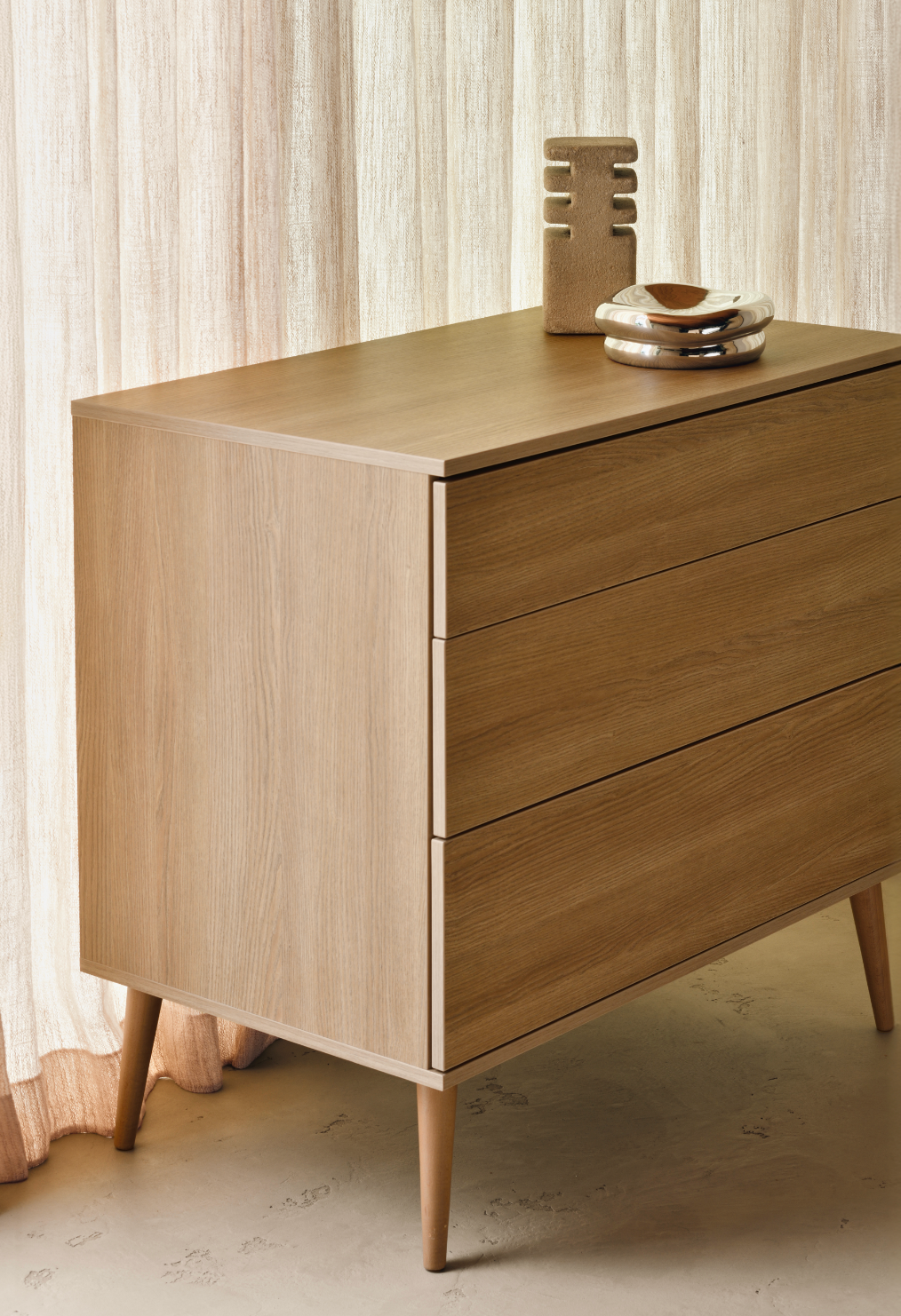 Flow Cassettiera - Honey Ash