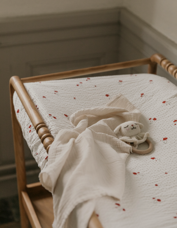 Changing mat cover - Seersucker