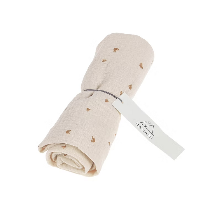 Пелюшка з принтом сердець