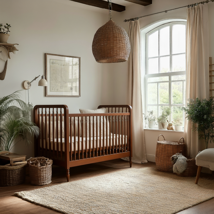 Heritage Vintage Babybett mit Bettgitter