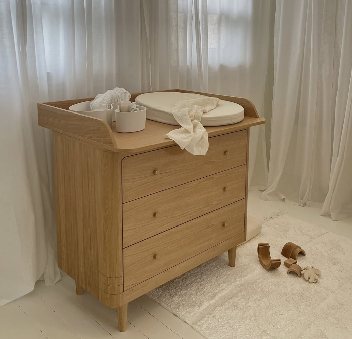 Coussin À Langer Ovale - Pierre