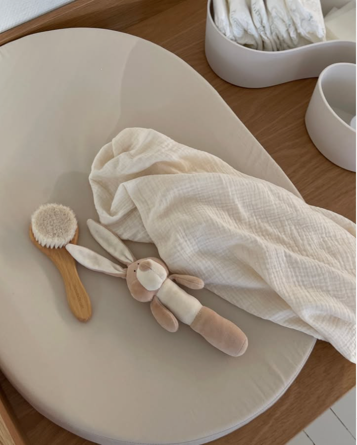 Coussin À Langer Ovale - Pierre