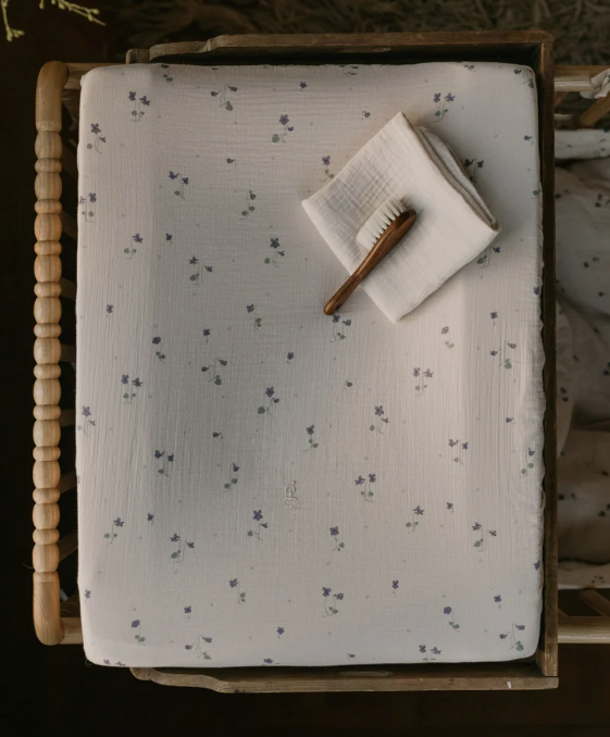 Surmatelas à langer en mousseline