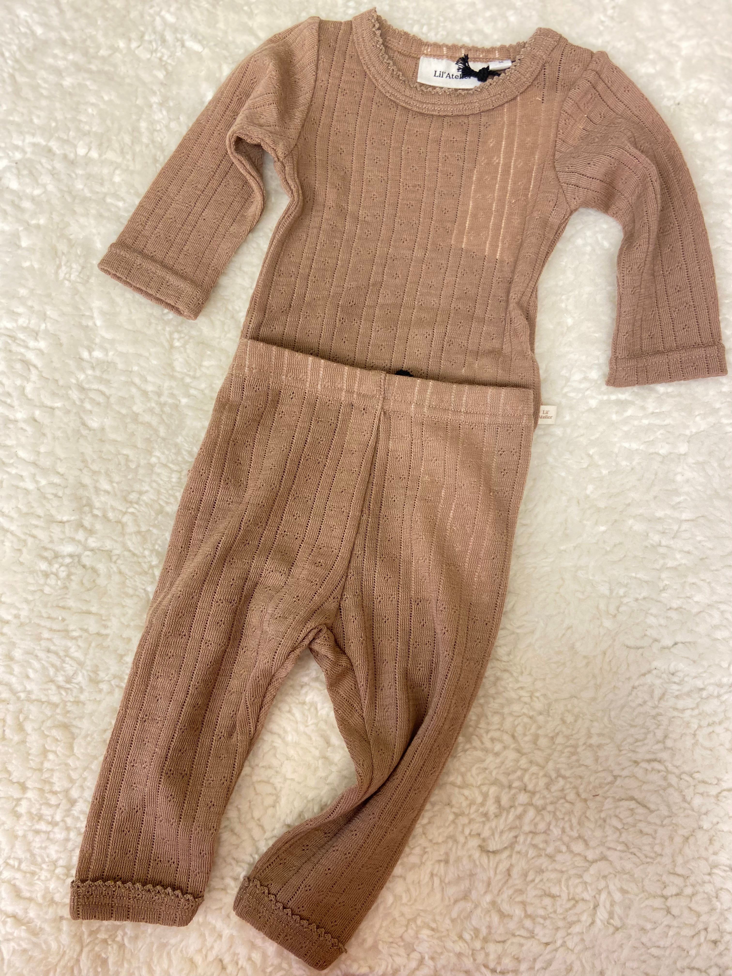 Lil' Atelier Naima Wool Body - Beaver Fur  - Hola BB