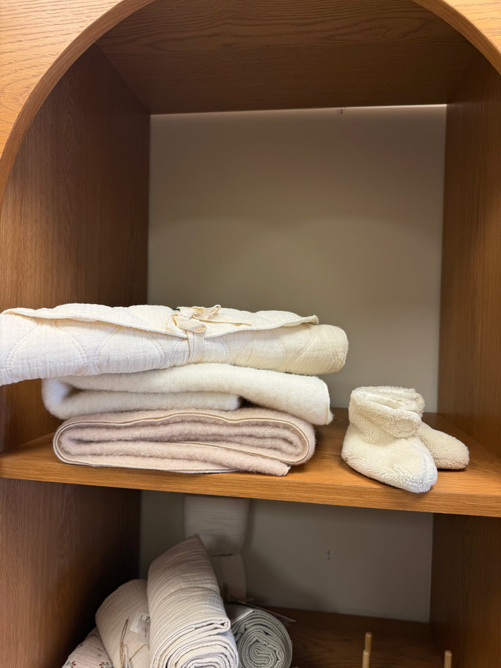 Kołdra dziecięca - bawełniana fala