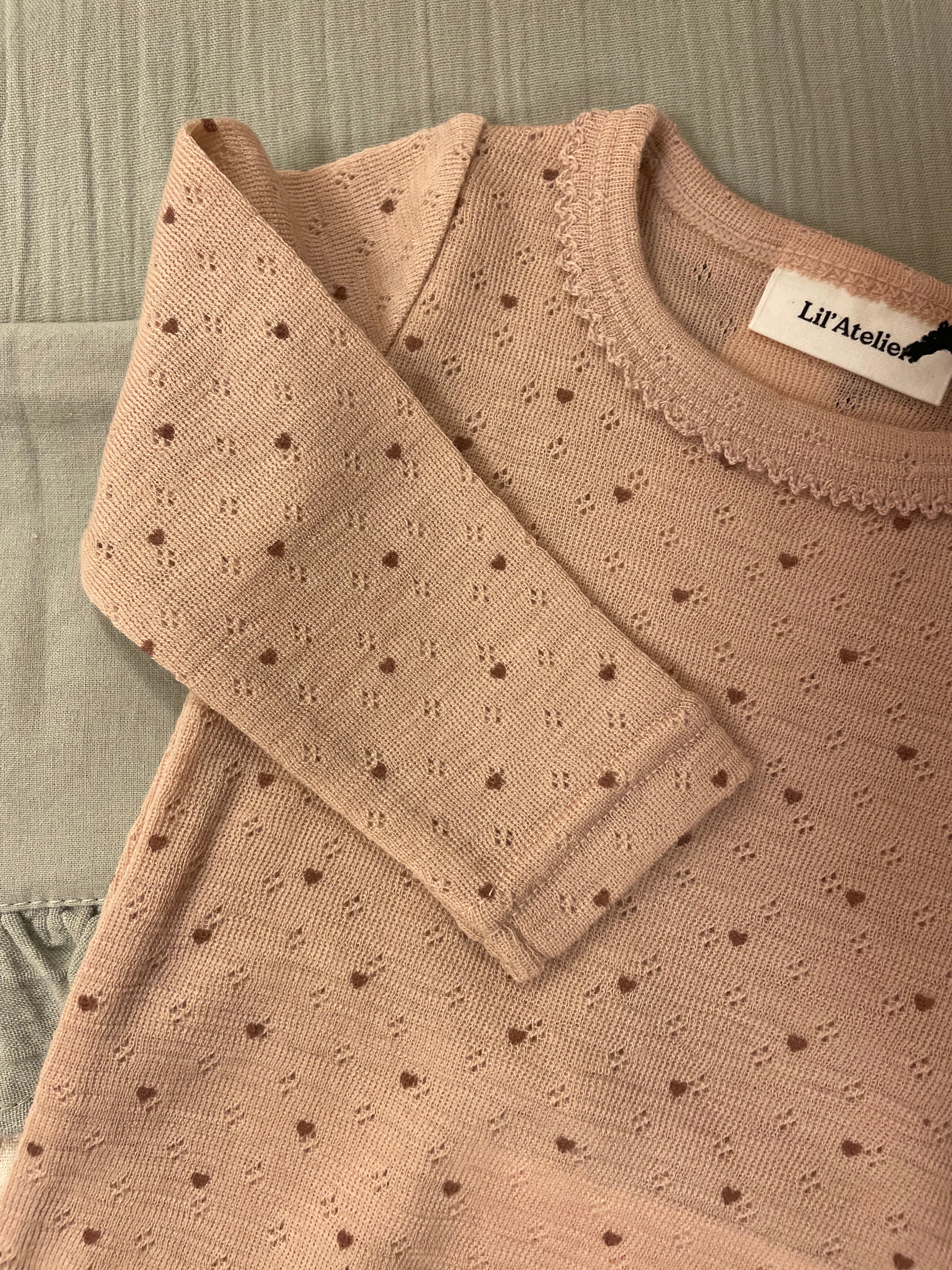 Lil' Atelier Nava Wool Body - Rugby Tan  - Hola BB