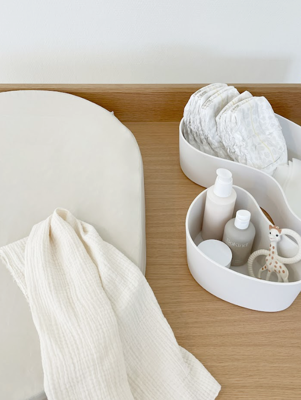 Coussin À Langer Ovale - Pierre