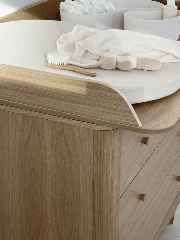 Coussin À Langer Ovale - Pierre