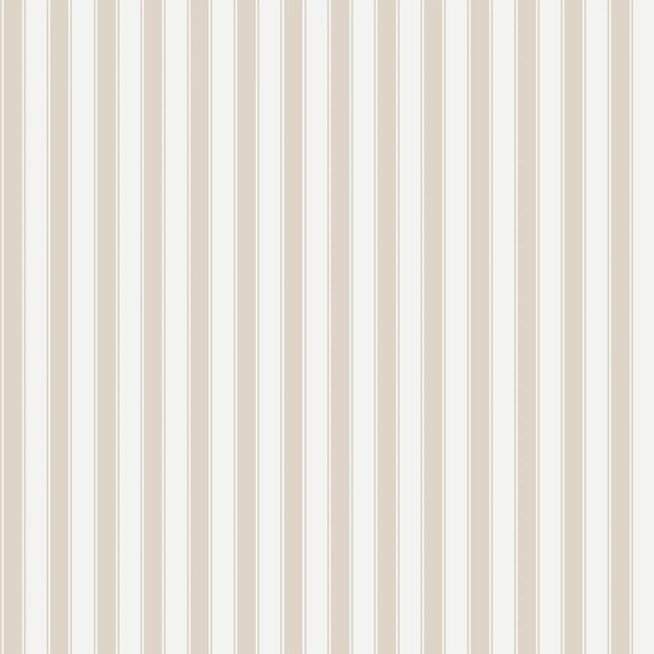 Summer Gray French Stripes Wallpaper beige french stripes - Hola BB