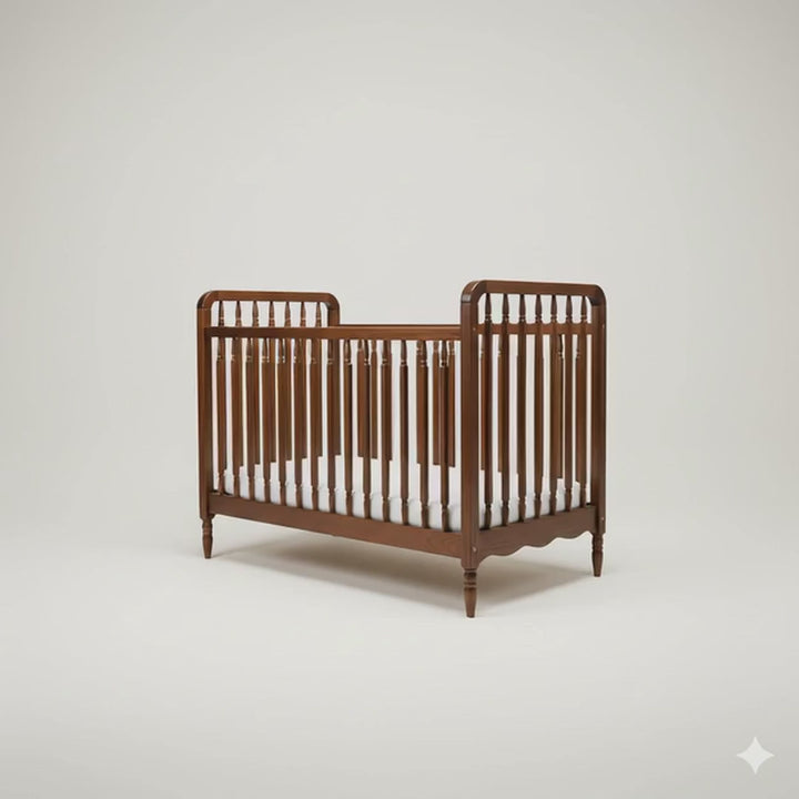 Heritage Vintage Cot + Toddler Rail