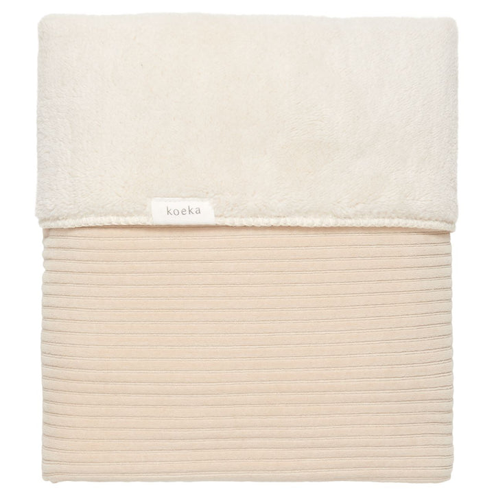 Koeka Teddy Blanket Vik Crib / Sand - Hola BB